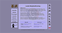 Desktop Screenshot of ninjutsu.se