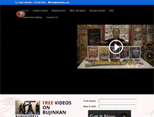 Tablet Screenshot of mastercourse.ninjutsu.com